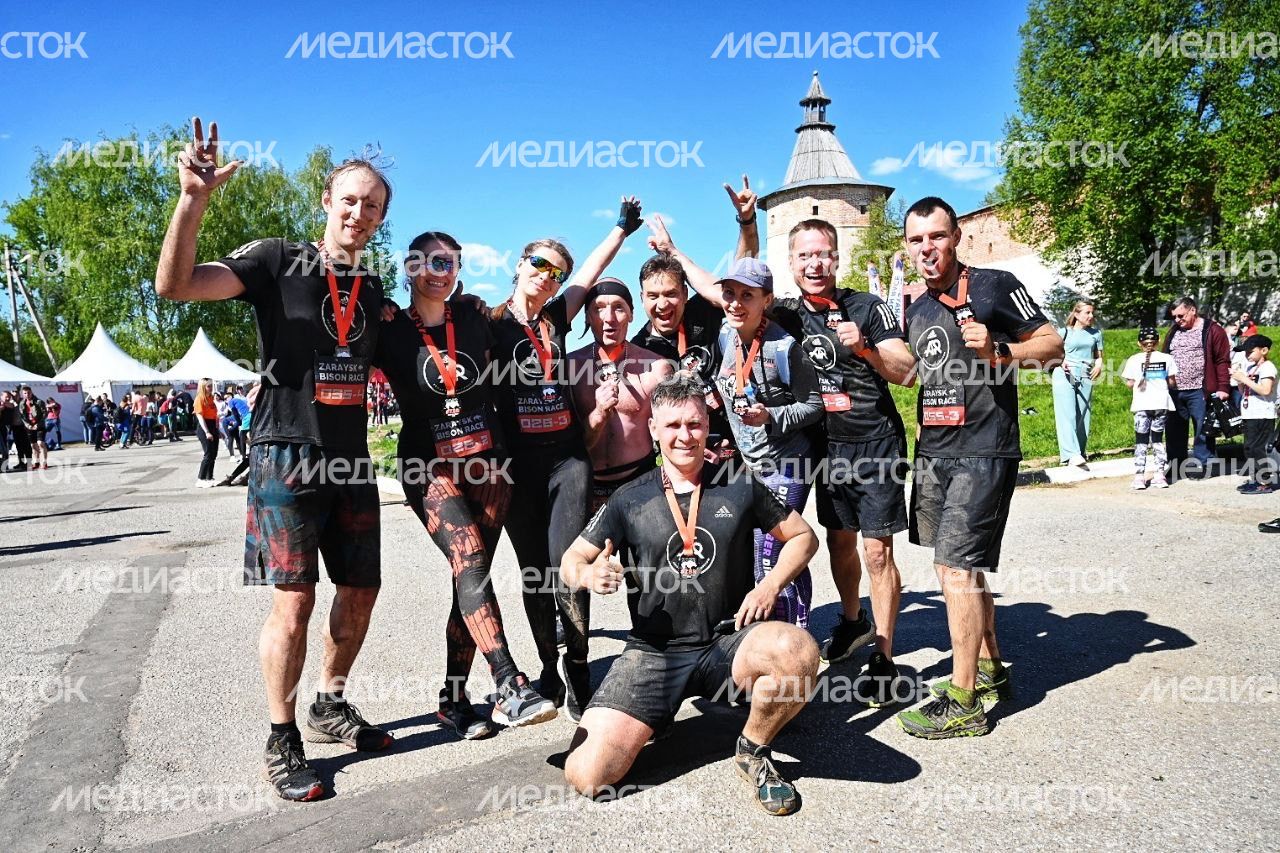 Четвертый экстремальный исторический забег Zaraysk Bison Race у Зарайского кремля