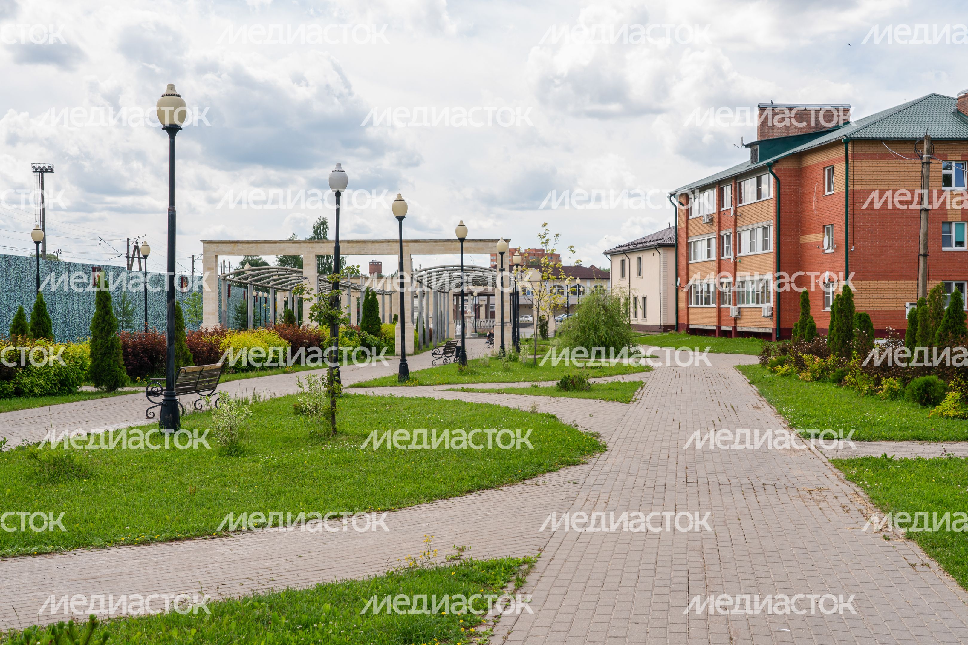 Сквер имени В.В. Масалова в рабочем поселке Шаховская