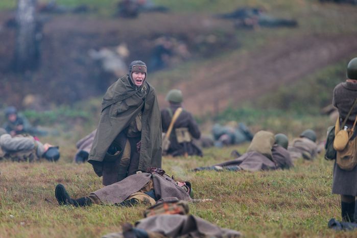 Военно-исторический фестиваль «Москва за нами. 1941 год» на Бородинском поле