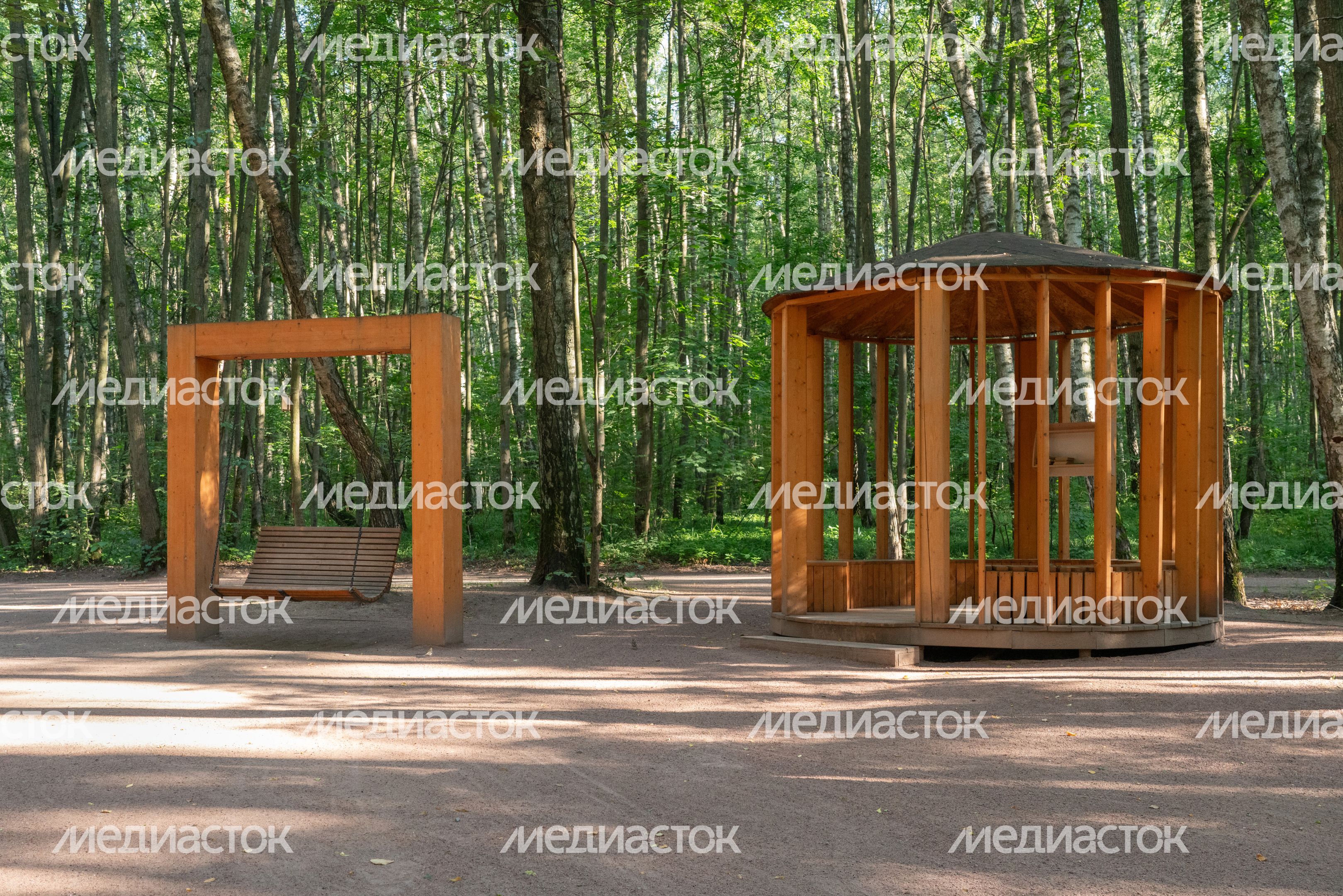 Липовая роща в Красногорске Липовая роща в Красногорске