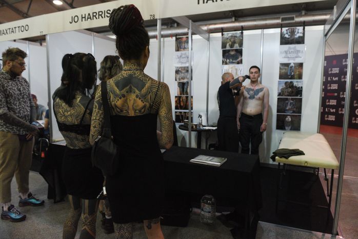 Открытие фестиваля «Russian Tattoo Expo» в Москве