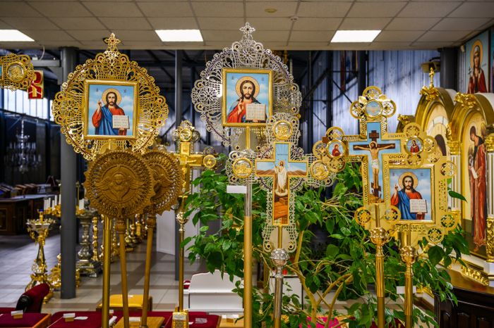 Церковные изделия для всех храмов Русской православной церкви делают на предприятии «Софрино» в Пушкинском округе