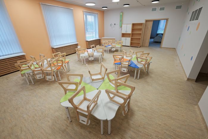 Новый детский сад в микрорайоне Рекинцо округа Солнечногорск