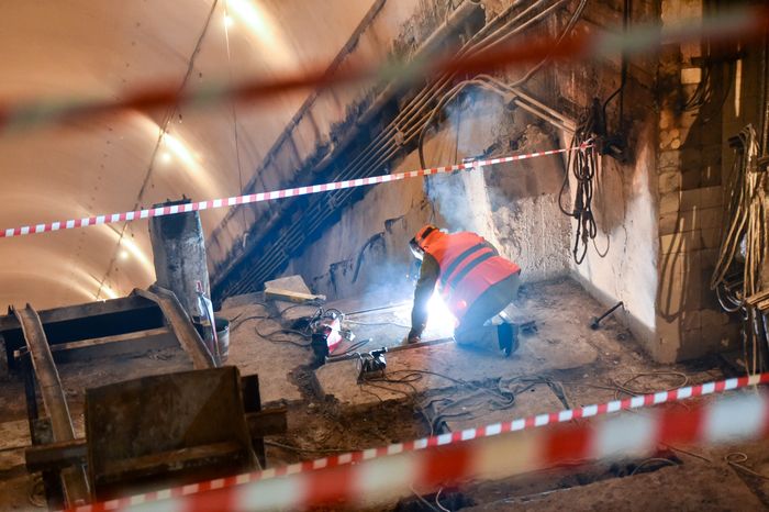 Реконструкция станции «Смоленская» Арбатско-Покровской линии метро в Москве