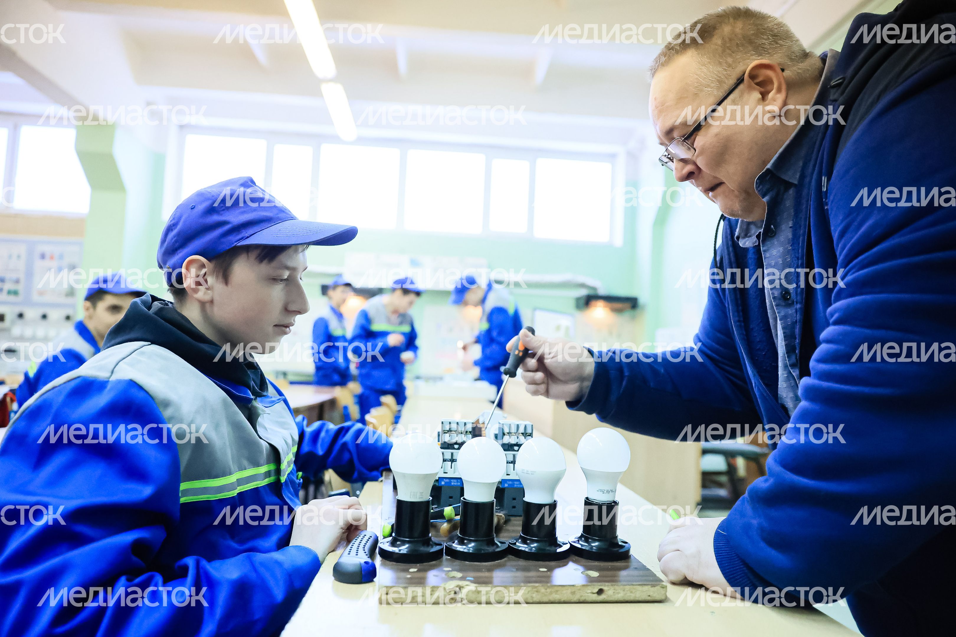 Посещение Губернатором Павлово-Посадского Техникума