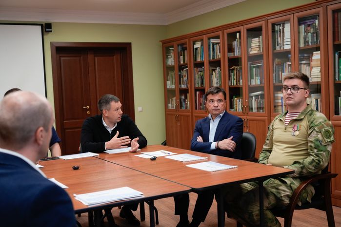 Андрей Воробьев встретился с главой г.о. Лыткарино и общественниками