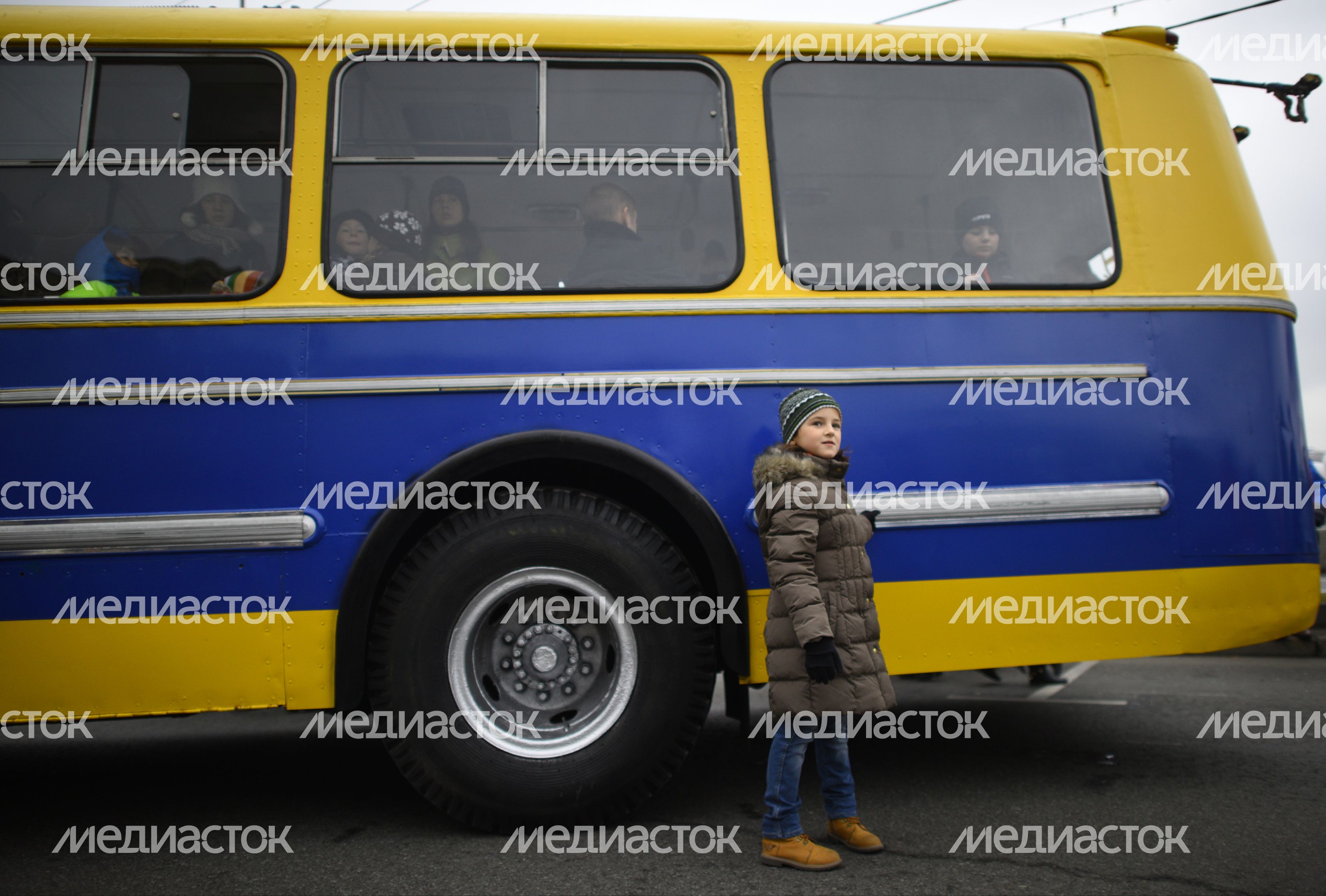 Праздник московского троллейбуса в Москве