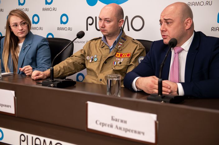 Пресс-конференция по организации «Добрых комнат» в Подмосковье