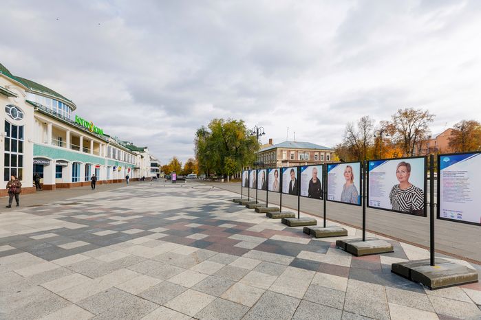 Виды Ногинска осенью