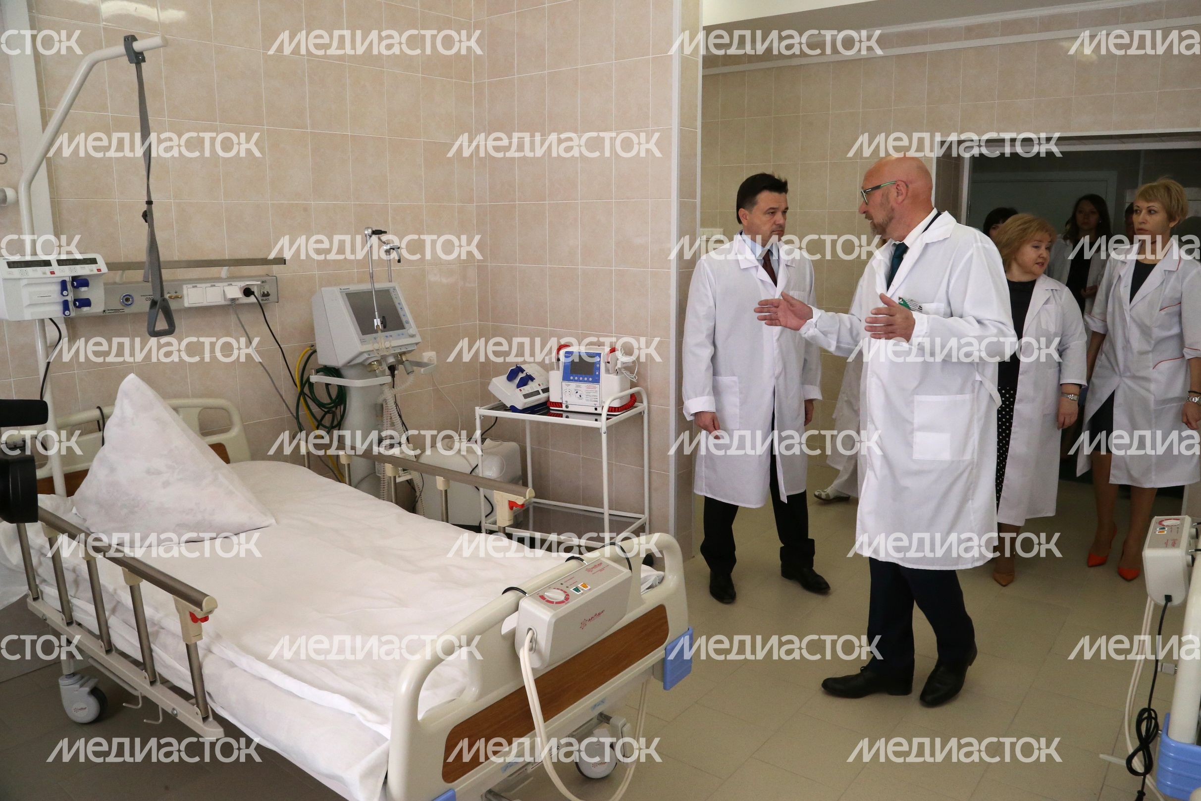 А. Воробьев посетил Клинский район с рабочим визитом
