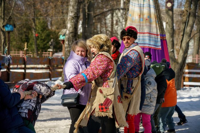 Широкая Масленица в Школе ремесел в Коломне