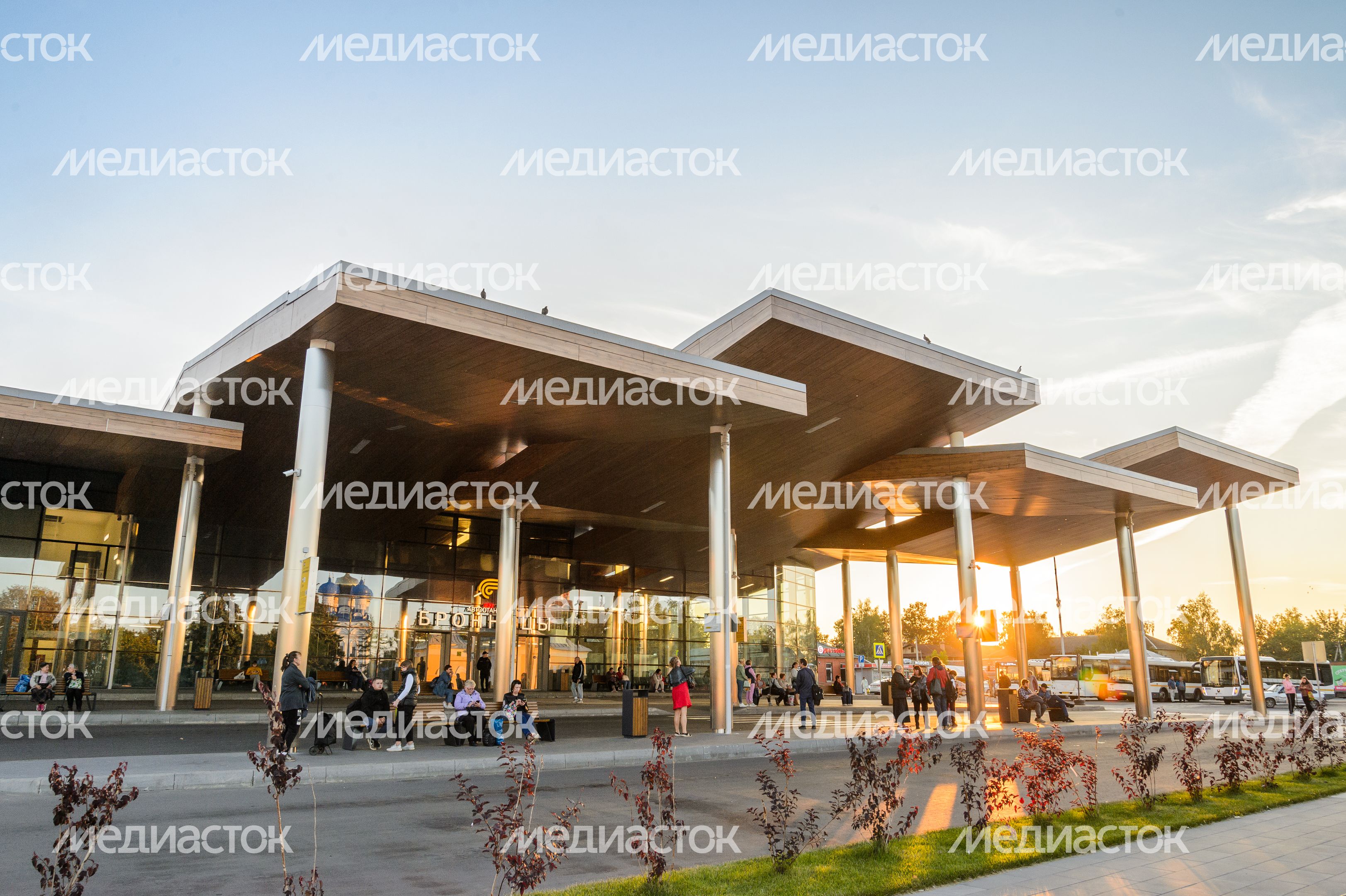 Бронницы. Автостанция Бронницы. Автостанция