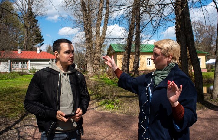 Весенние виды музея-заповедника Антона Павловича Чехова Мелихово
