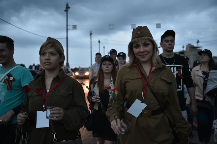 Акция «Вахта памяти. Вечный огонь – 2016» в День памяти и скорби в Москве