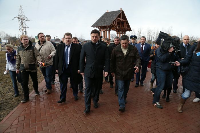 А. Воробьев посетил с рабочим визитом Сергиево-Посадский район