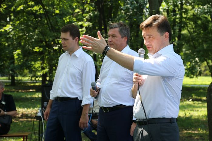 А. Воробьев посетил с рабочим визитом Мытищи