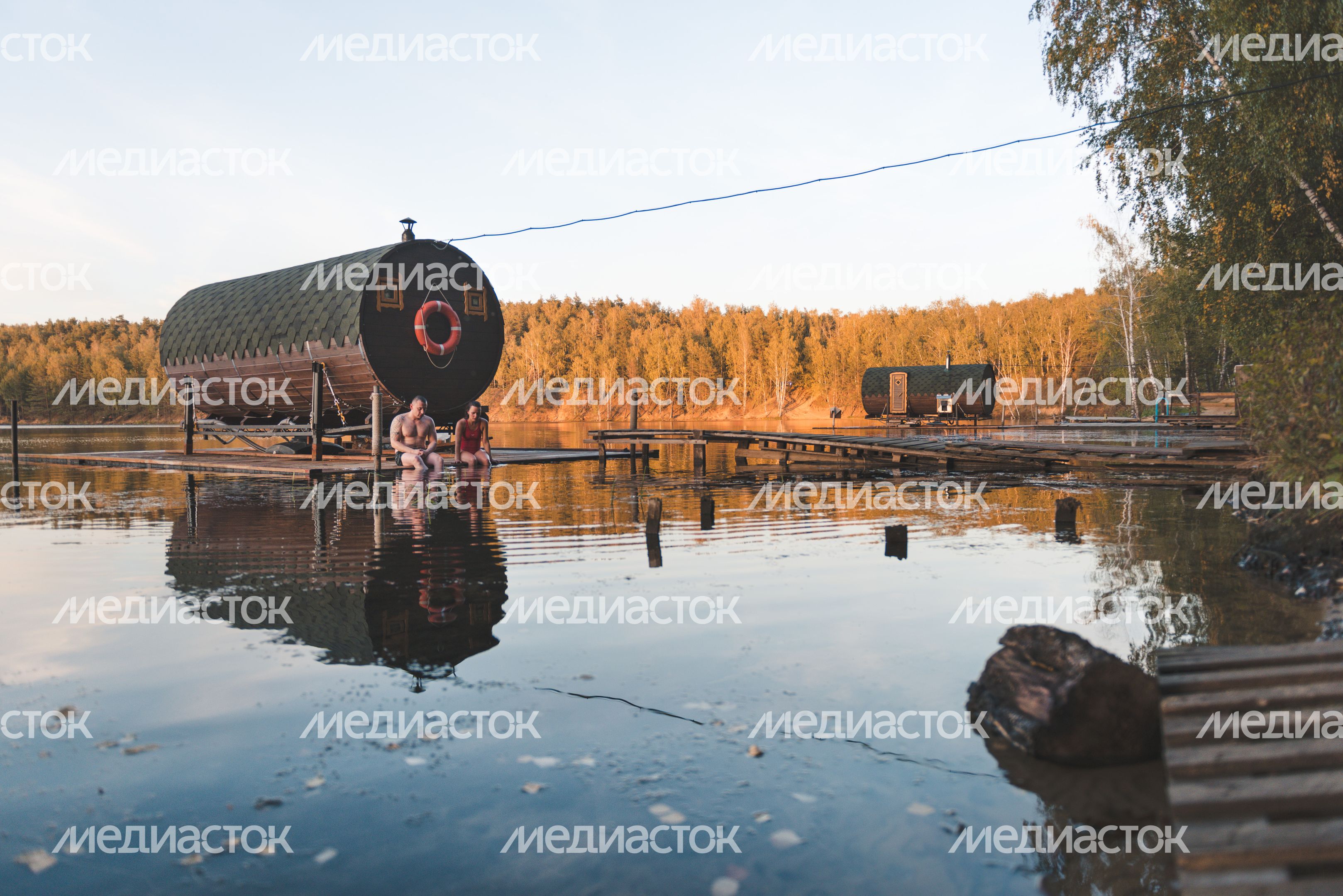Осенние бани в Подмосковье