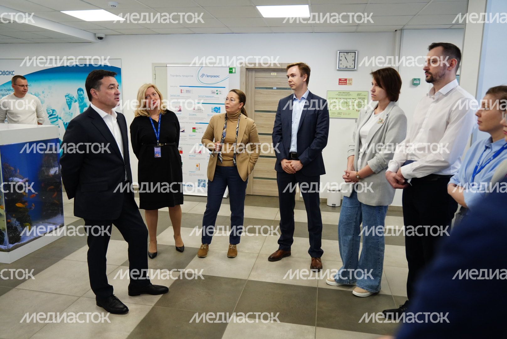 Встреча губернатора с фармпроизводителями Подмосковья