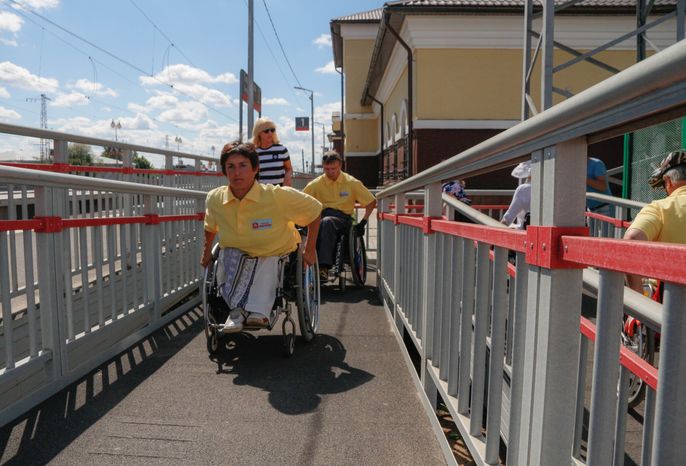 Акция «Народный контроль доступности объектов социальной среды» в Сергиевом Посаде