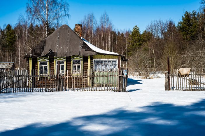 Заброшенное село Шатур