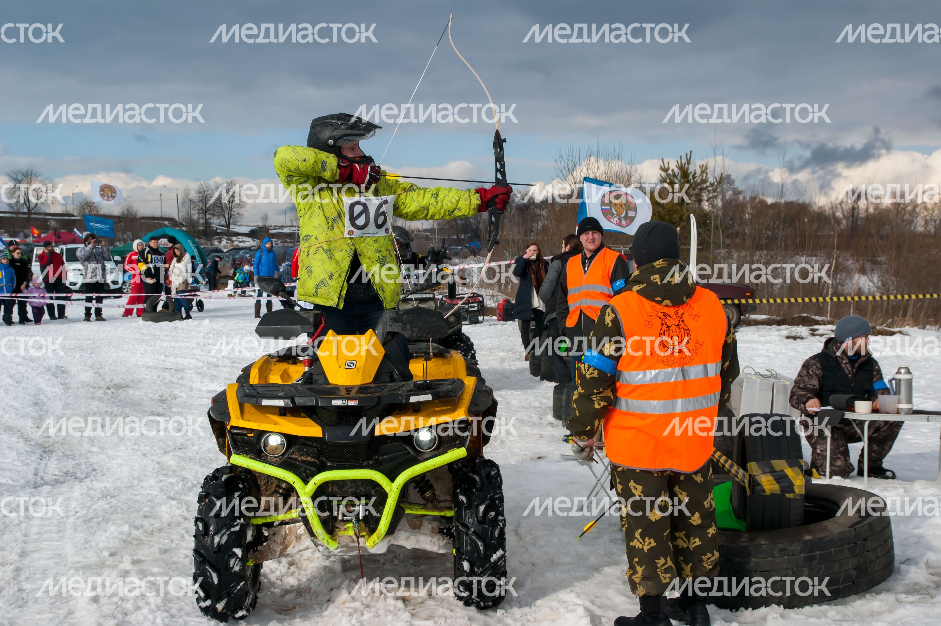 Открытый чемпионат Московской области по квадробиатлону в Подольске