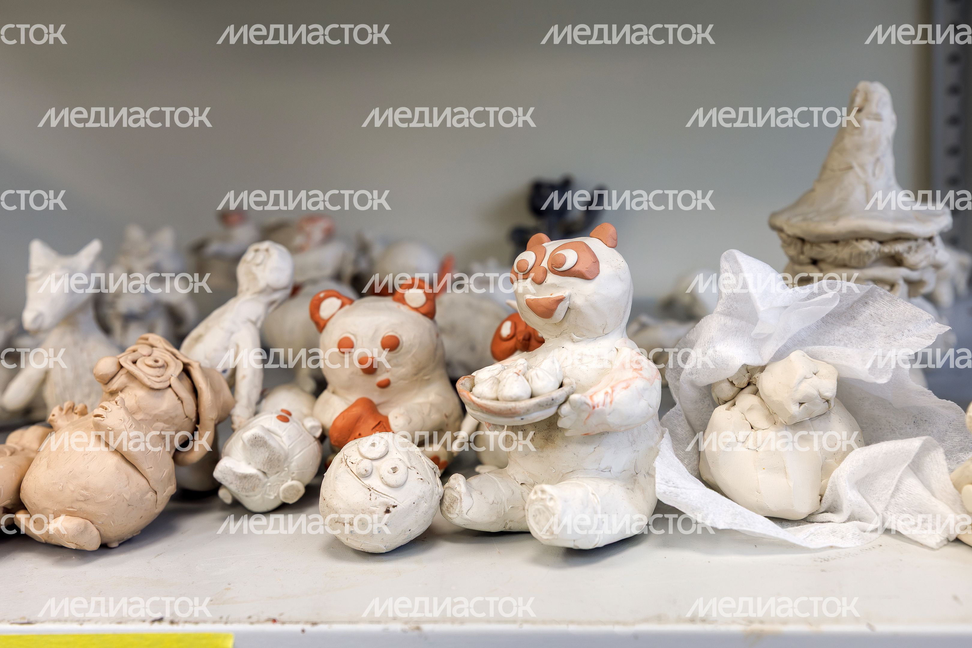 Кабинет для занятий скульптурой в детской школе искусств «Гармония» Наро-Фоминска после капремонта Кабинет для занятий скульптурой в детской школе искусств «Гармония» Наро-Фоминска после капремонта