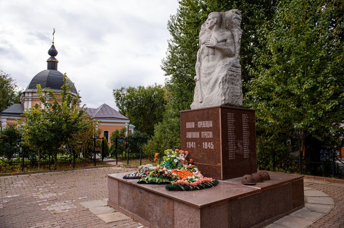 Памятник воинам-коренёвцам в Люберецком районе