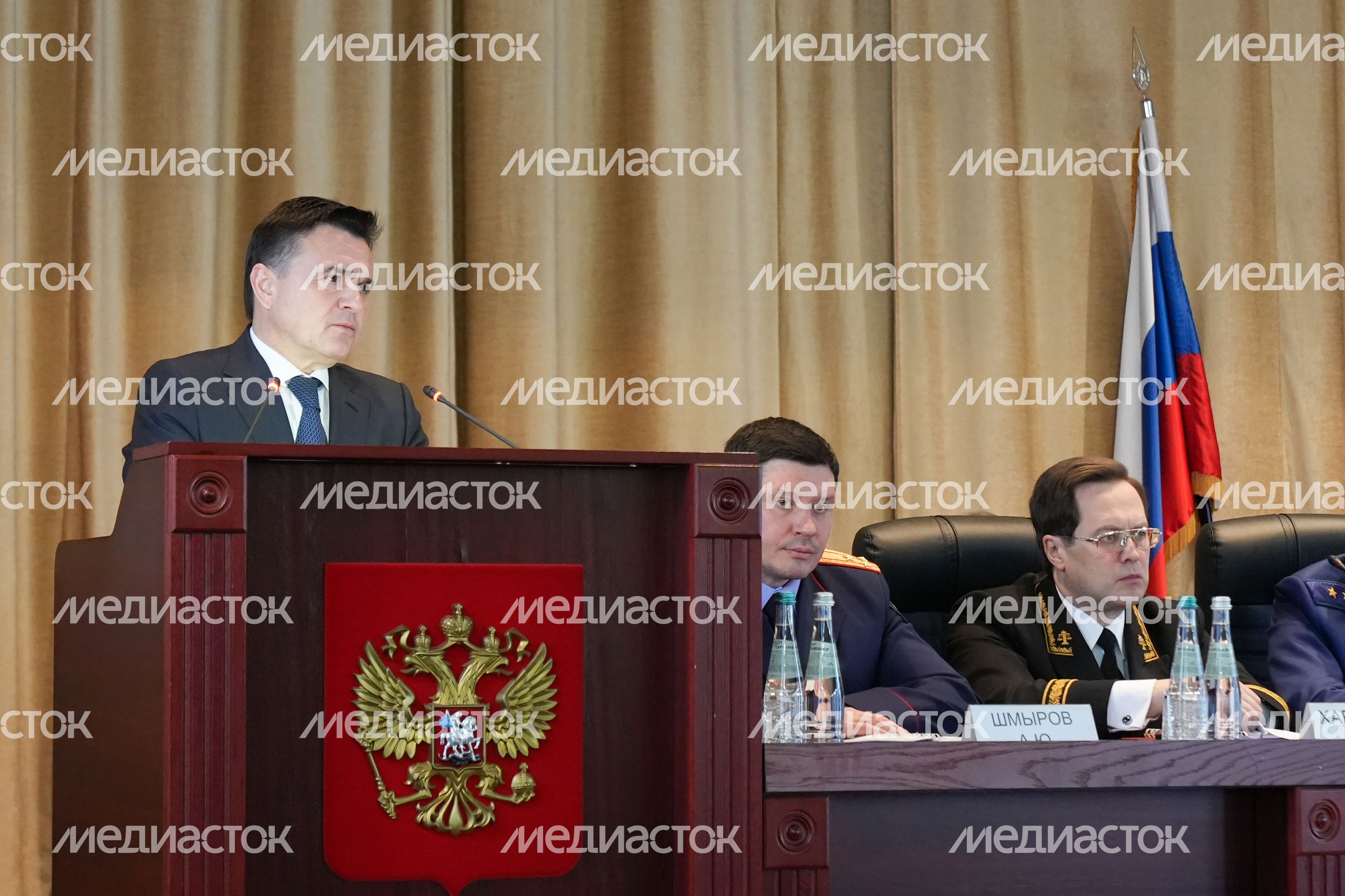 Андрей Воробьев принял участие в заседании коллегии ГУ МВД России по региону Андрей Воробьев принял участие в заседании коллегии ГУ МВД России по региону