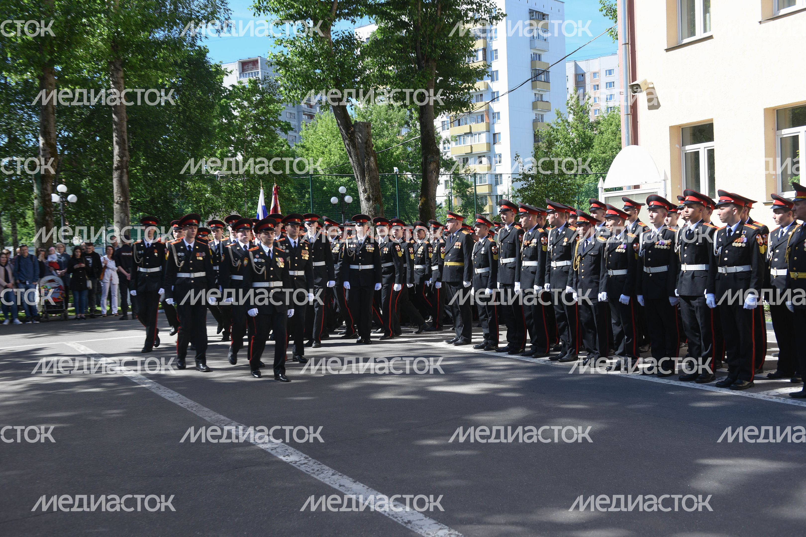 Последний звонок в Московском президентском кадетском училище имени М.А. Шолохова, 1 часть