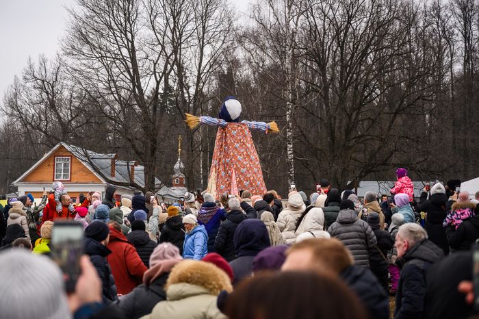 Празднование Масленицы в Муранове