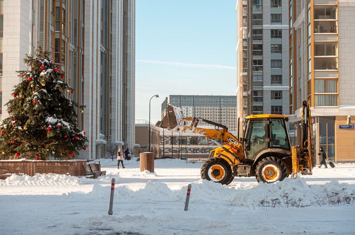 Зима в Москве