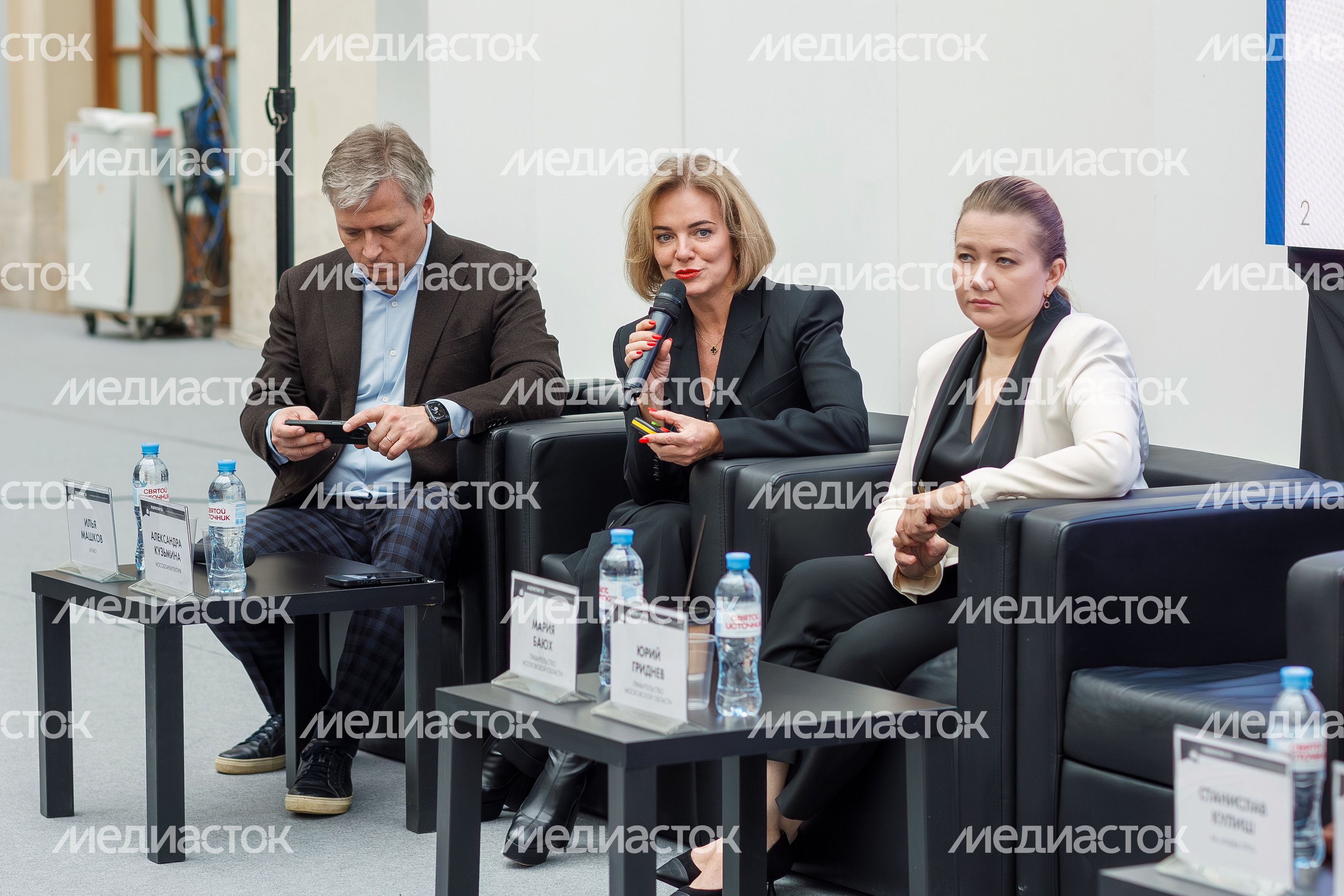 Главный архитектор Московской области Александра Кузьмина на круглом столе деловой программы фестиваля «Зодчество-2025»
