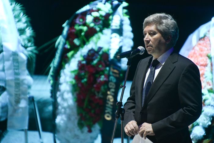 Прощание с Мстиславом Запашным в цирке на проспекте Вернадского