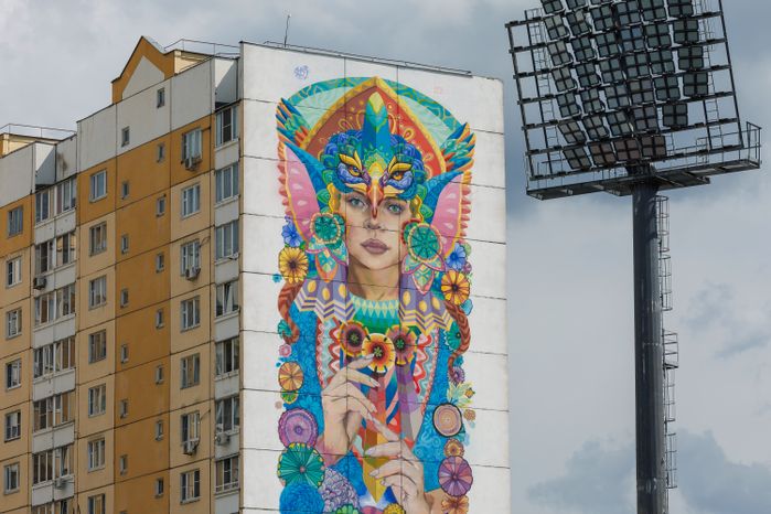 Муралы в Железнодорожном, Балашиха