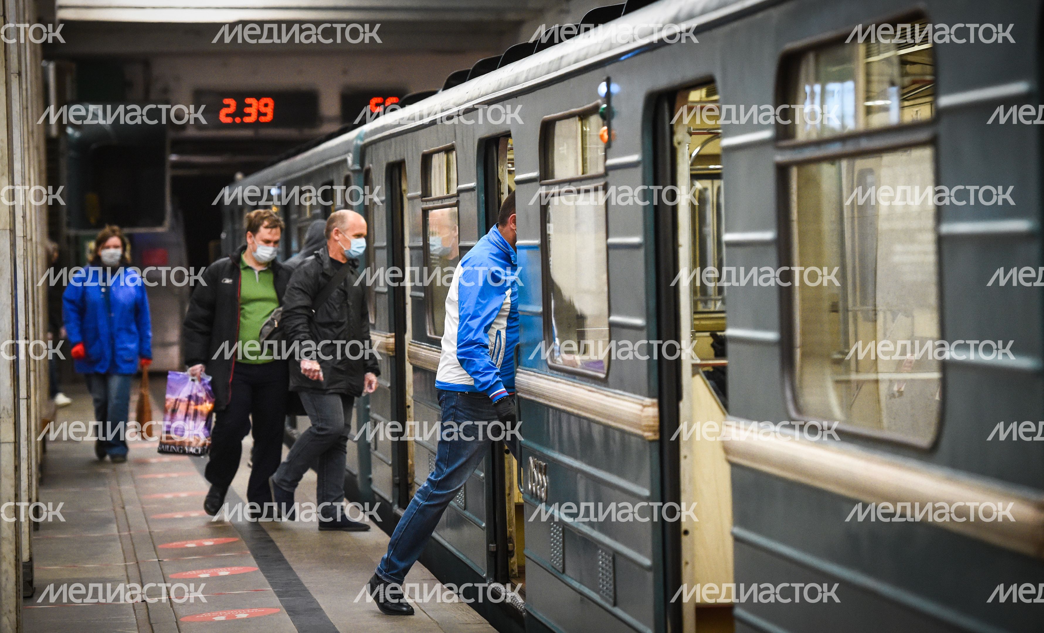 Московский регион во время «масочного режима» в связи с угрозой распространения коронавируса