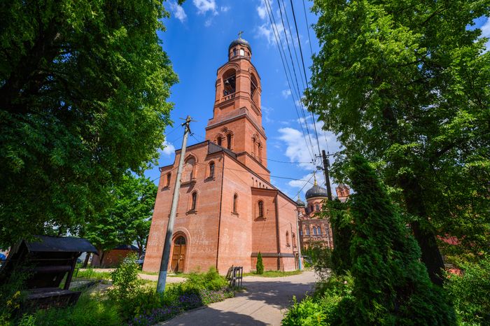 Гуслицкий Спасо-Преображенский мужской монастырь в городе Куровское Орехово-Зуевского округа