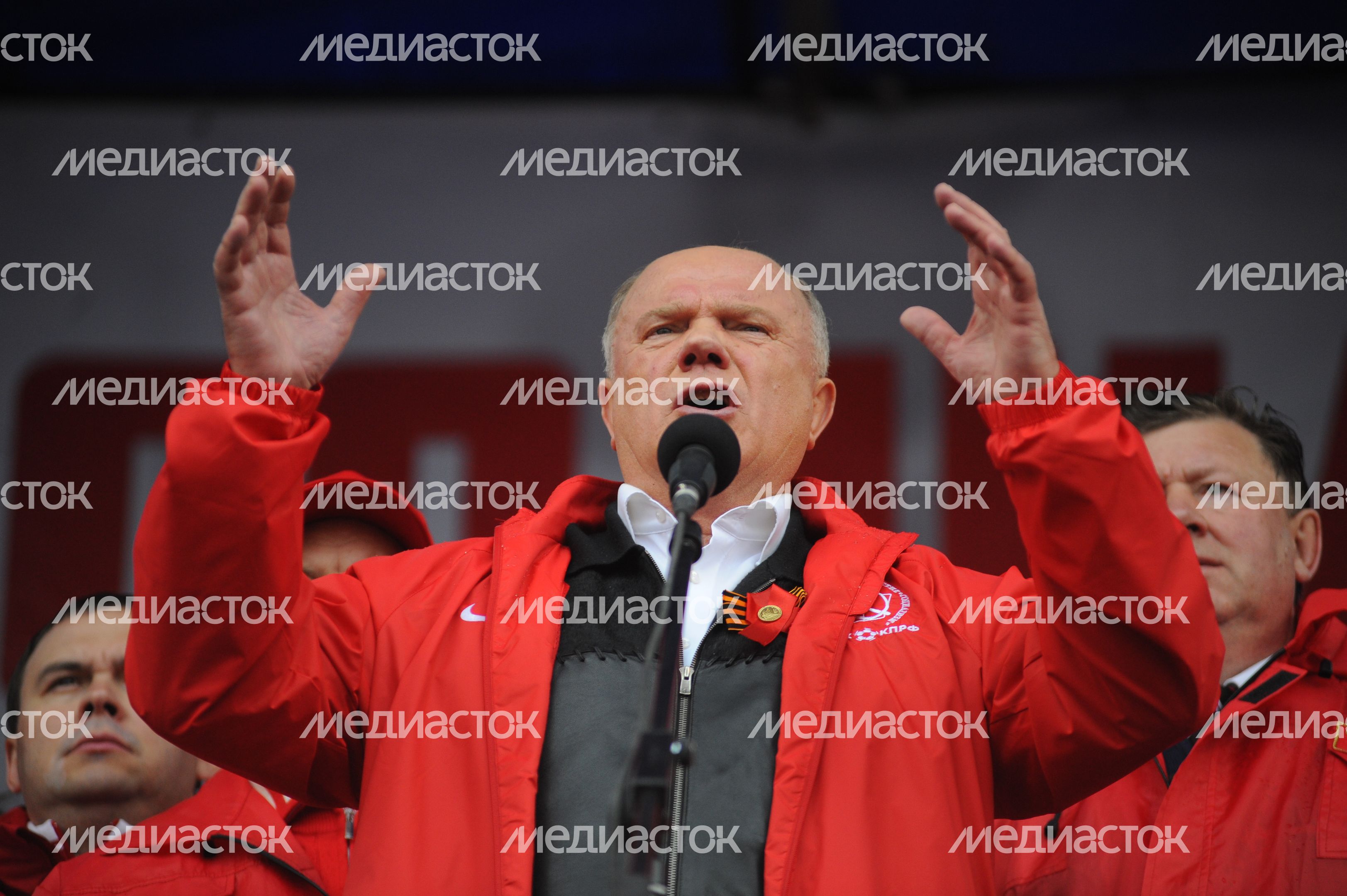 Первомайская демонстрация в Москве