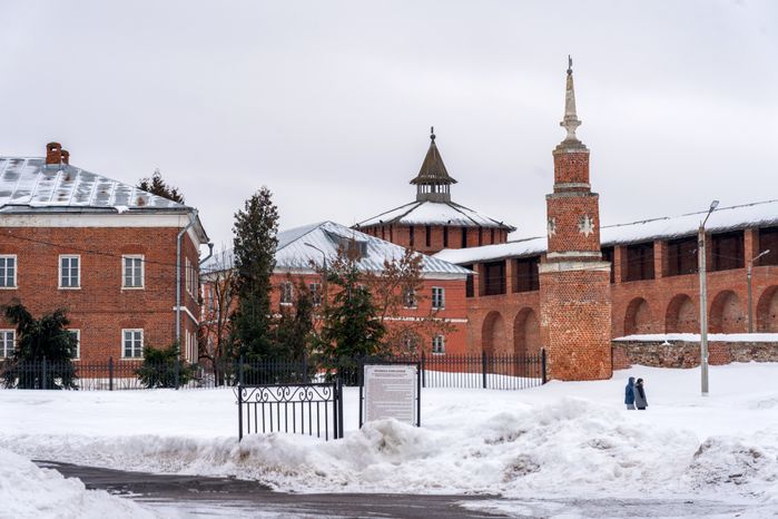 Коломенский кремль зимой 2026