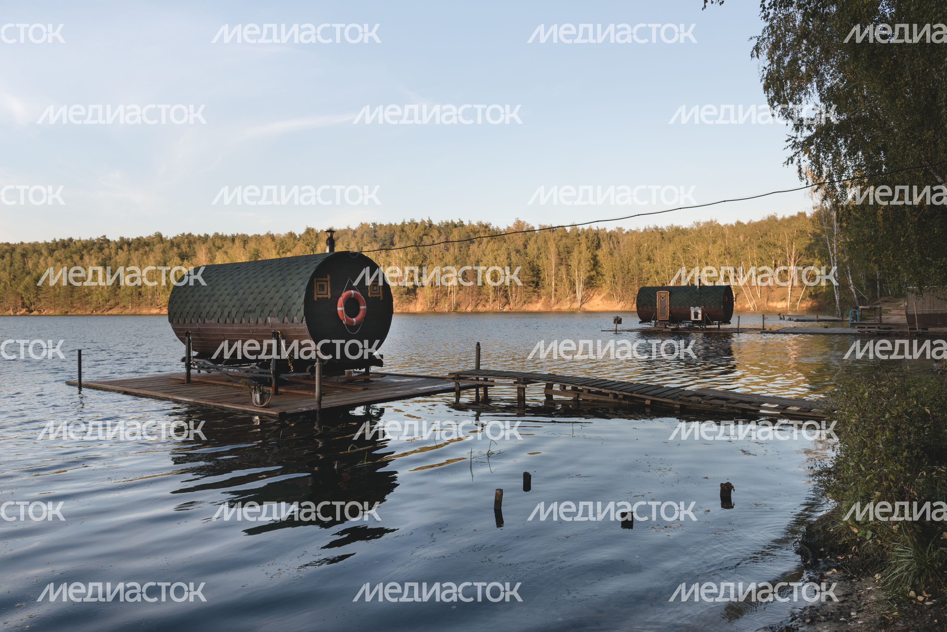 Осенние бани в Подмосковье