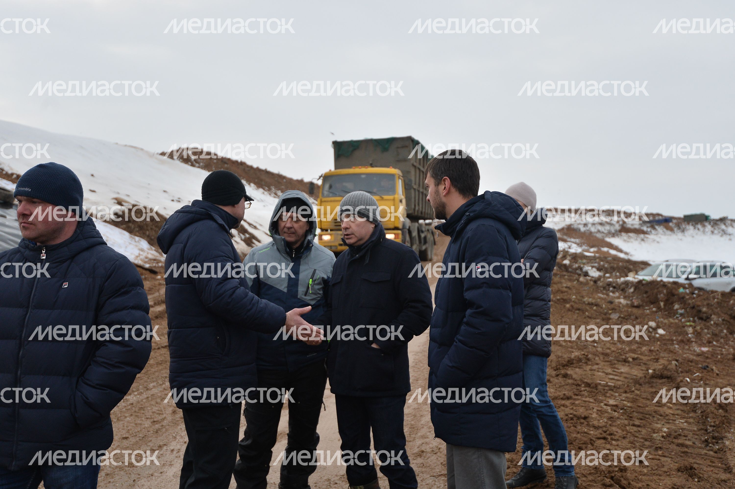 Начало откачки фильтрата на полигоне ТБО «Ядрово» 