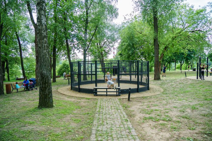 Раменский городской парк культуры и отдыха летом