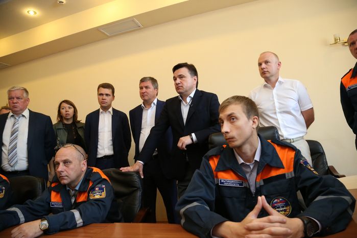 А. Воробьев посетил с рабочим визитом Мытищи