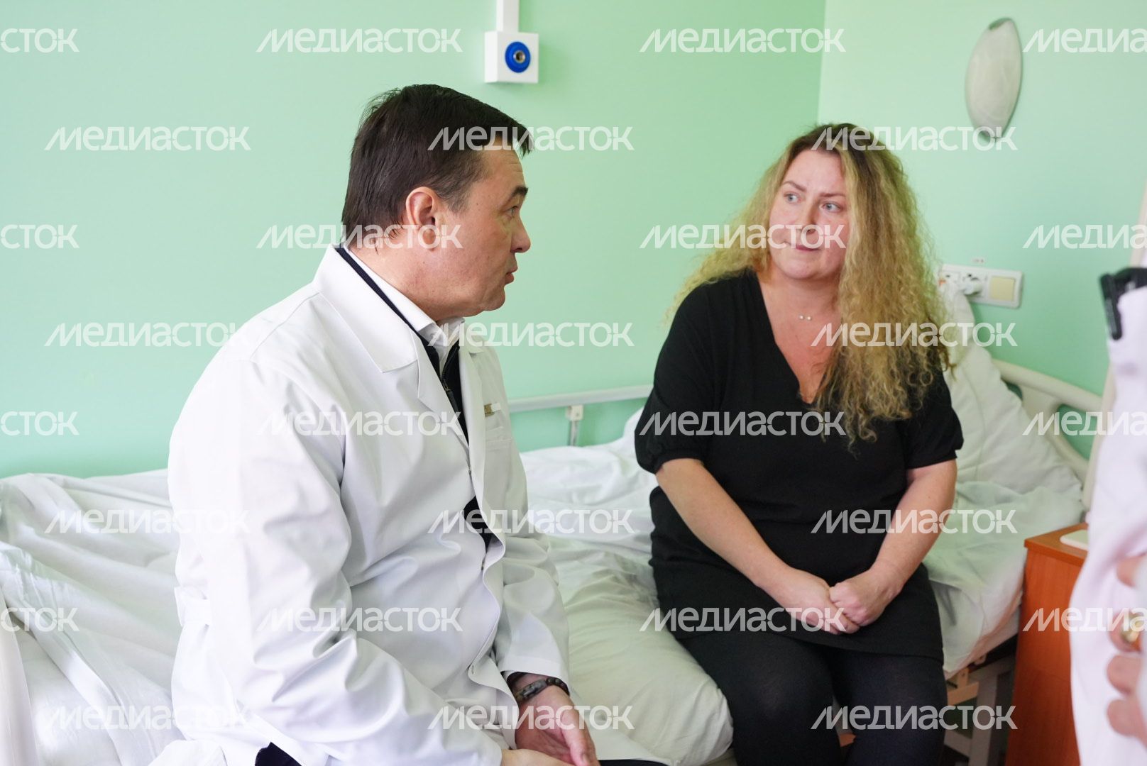Посещение Губернатором Подмосковья Воскресенской областной больницы