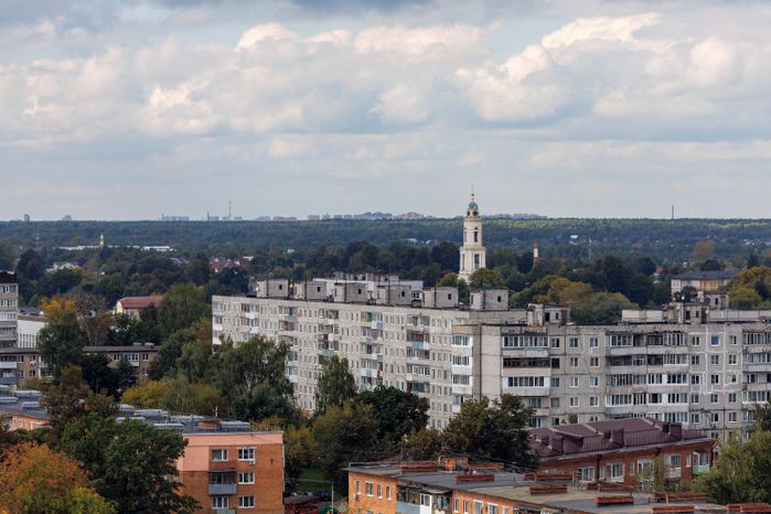 Летние виды города Павловский Посад