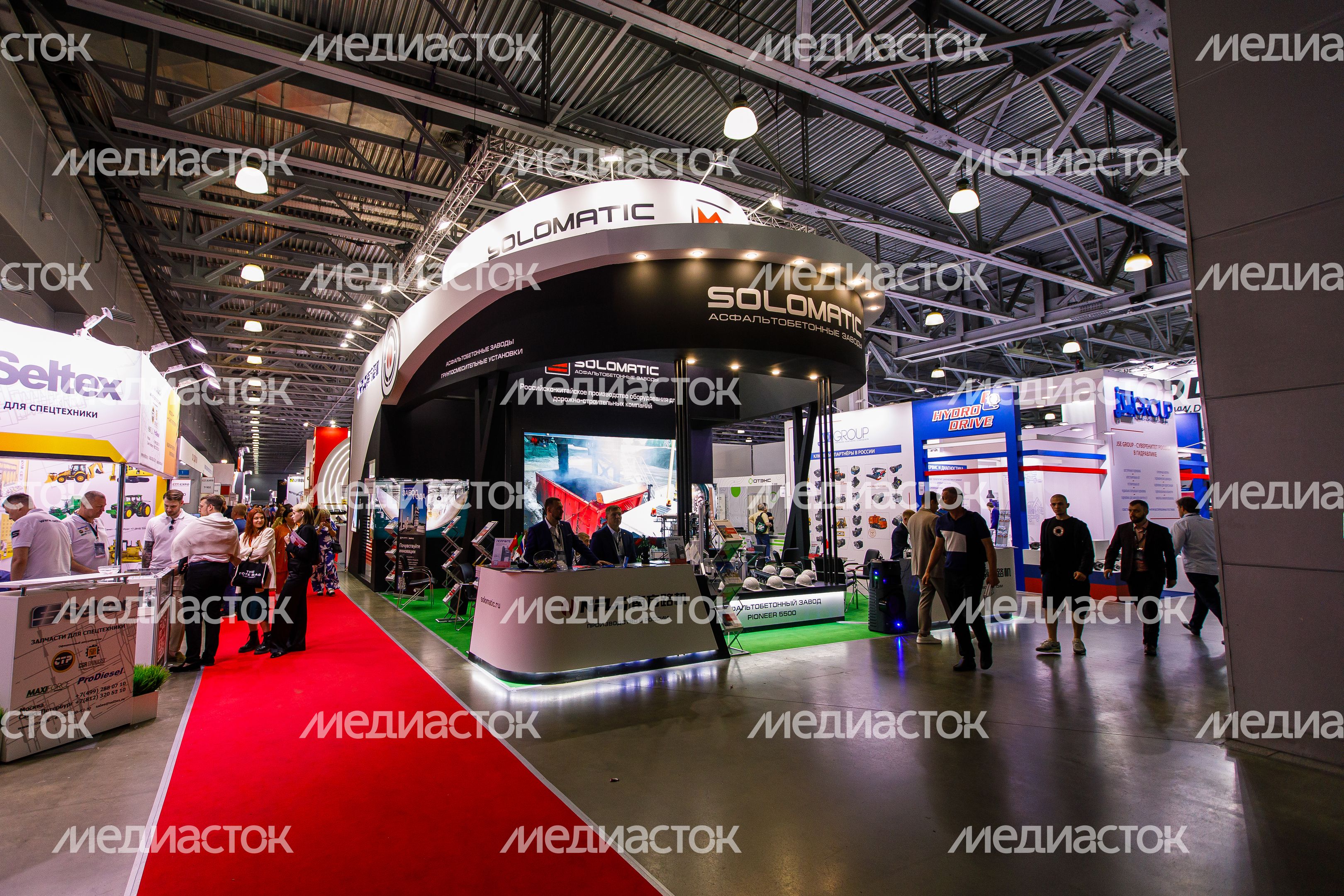 Выставка строительной техники и технологий CTT EXPO в красногорском МВЦ «Крокус Экспо»
