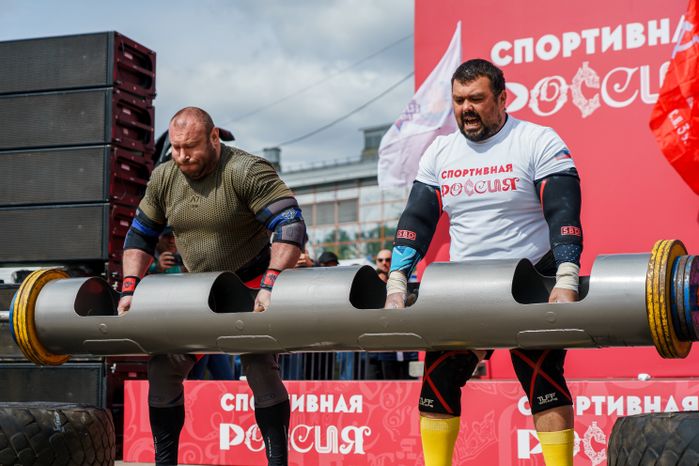 Богатыри на международной выставке-форуме "Россия"