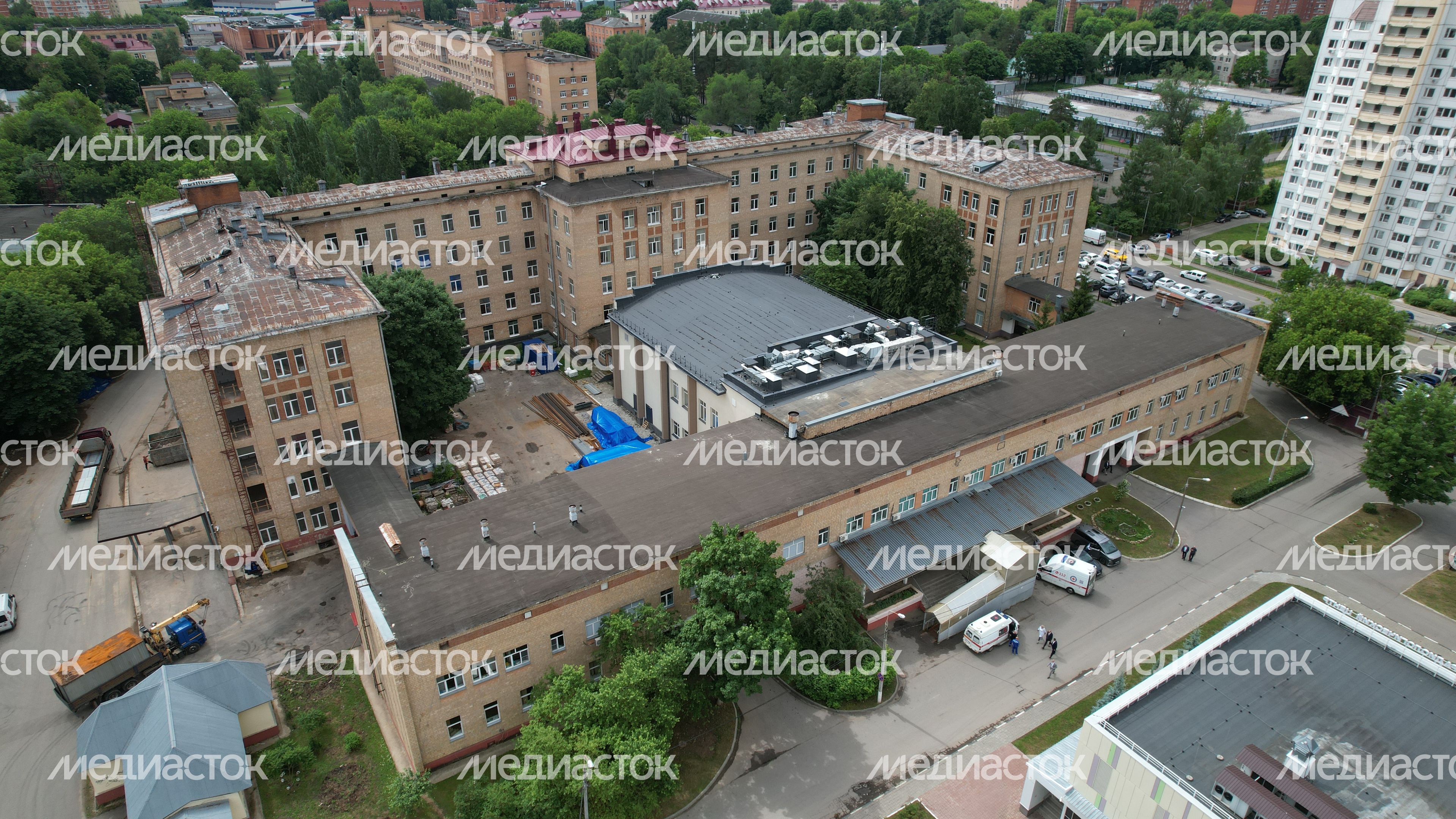 Капремонт хирургического корпуса Подольской областной больницы