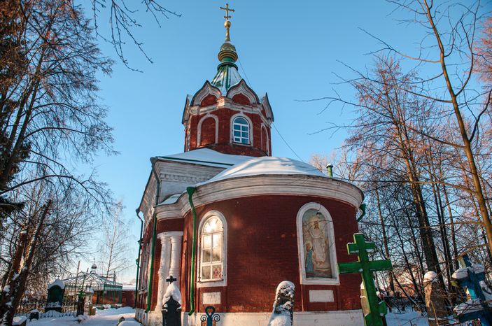 Зимние виды города Калязин