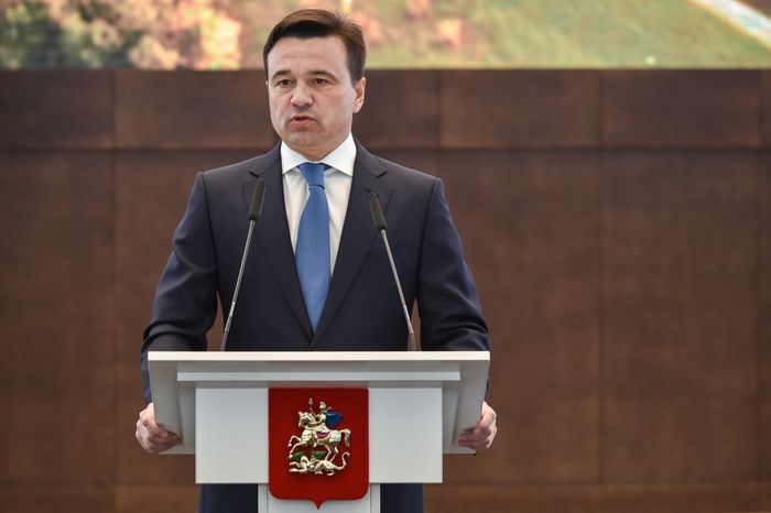 Награждение работников дорожного хозяйства губернатором МО