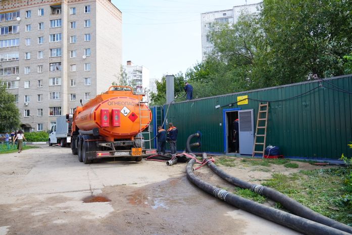 Оперативный штаб с участием Губернатора Подмосковья на месте ЧП в Сергиевом Посаде